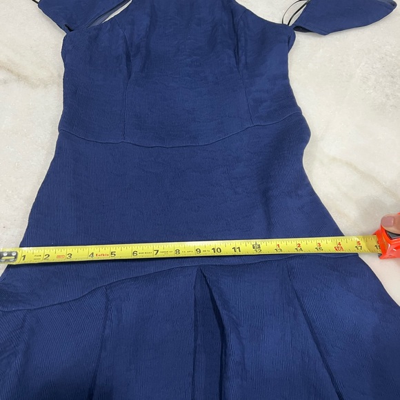 PS the Label Navy Dress with Halter tie up - Picture 8 of 9